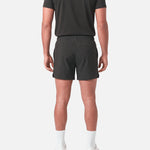 Pace 5" Shorts Black - back view - Blanklines