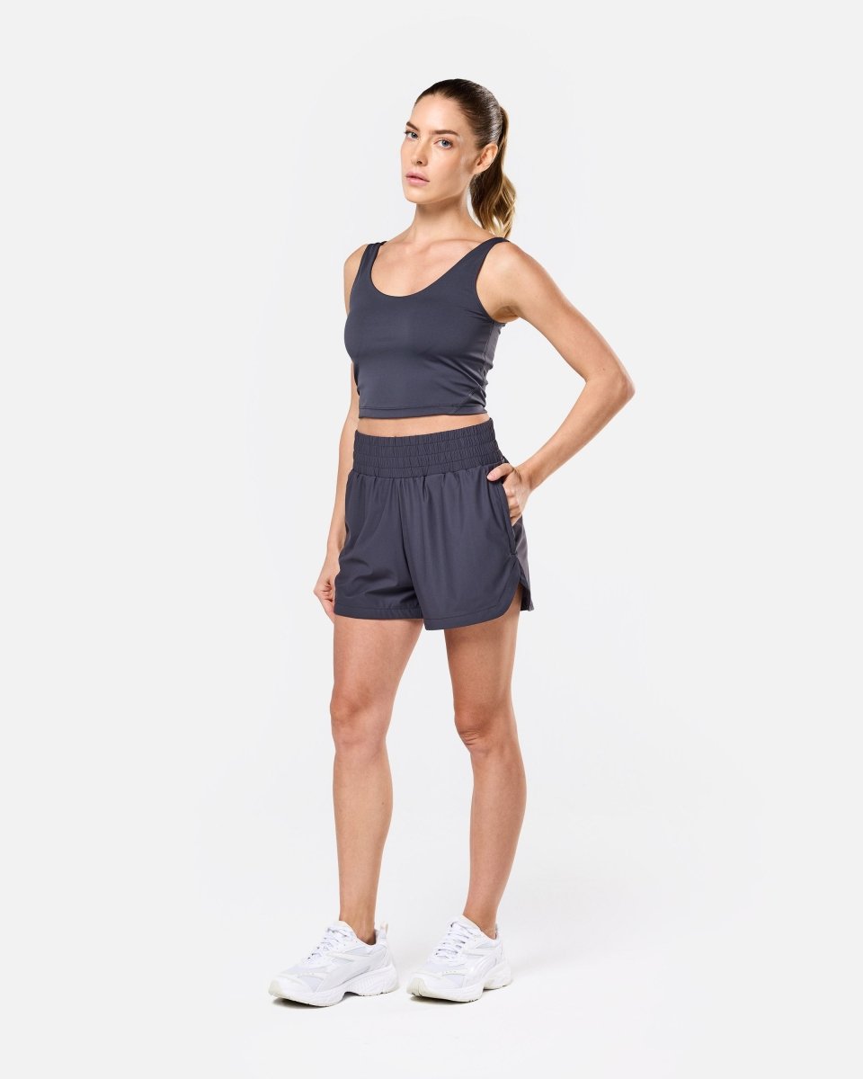 Charge Gym Shorts Storm Grey - Blanklines