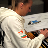 Dakota Ditcheva Womens Oversized Zip Hoodie Off-White