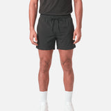 Pace 5" Shorts Black - front view - Blanklines