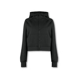 Epic Cropped Zip Hoodie Black - Blanklines