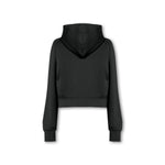Epic Cropped Zip Hoodie Black - Blanklines