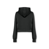 Epic Cropped Zip Hoodie Black - Blanklines