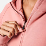 Epic Cropped Zip Hoodie Clay - Blanklines