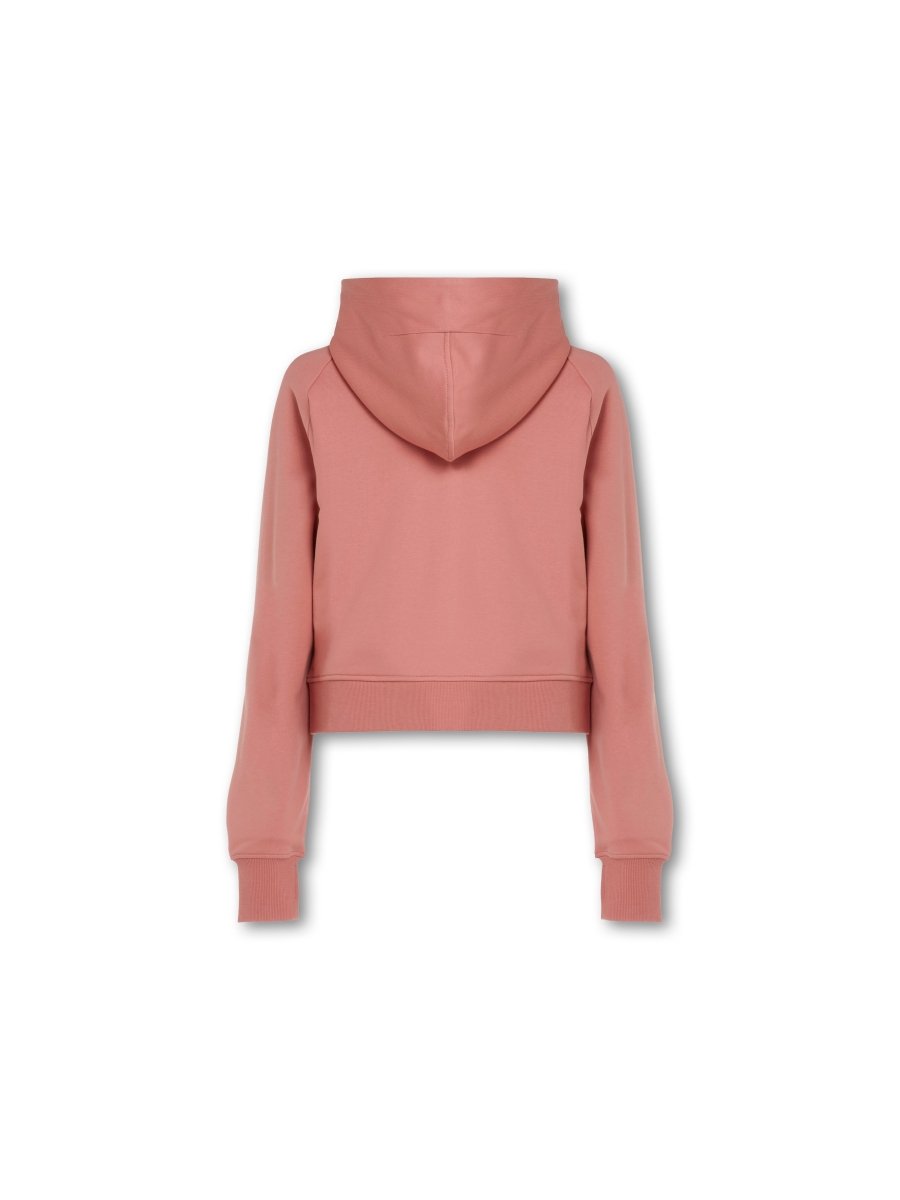 Epic Cropped Zip Hoodie Clay - Blanklines