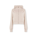 Epic Cropped Zip Hoodie Oatmeal - Blanklines