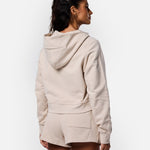 Epic Cropped Zip Hoodie Oatmeal - Blanklines