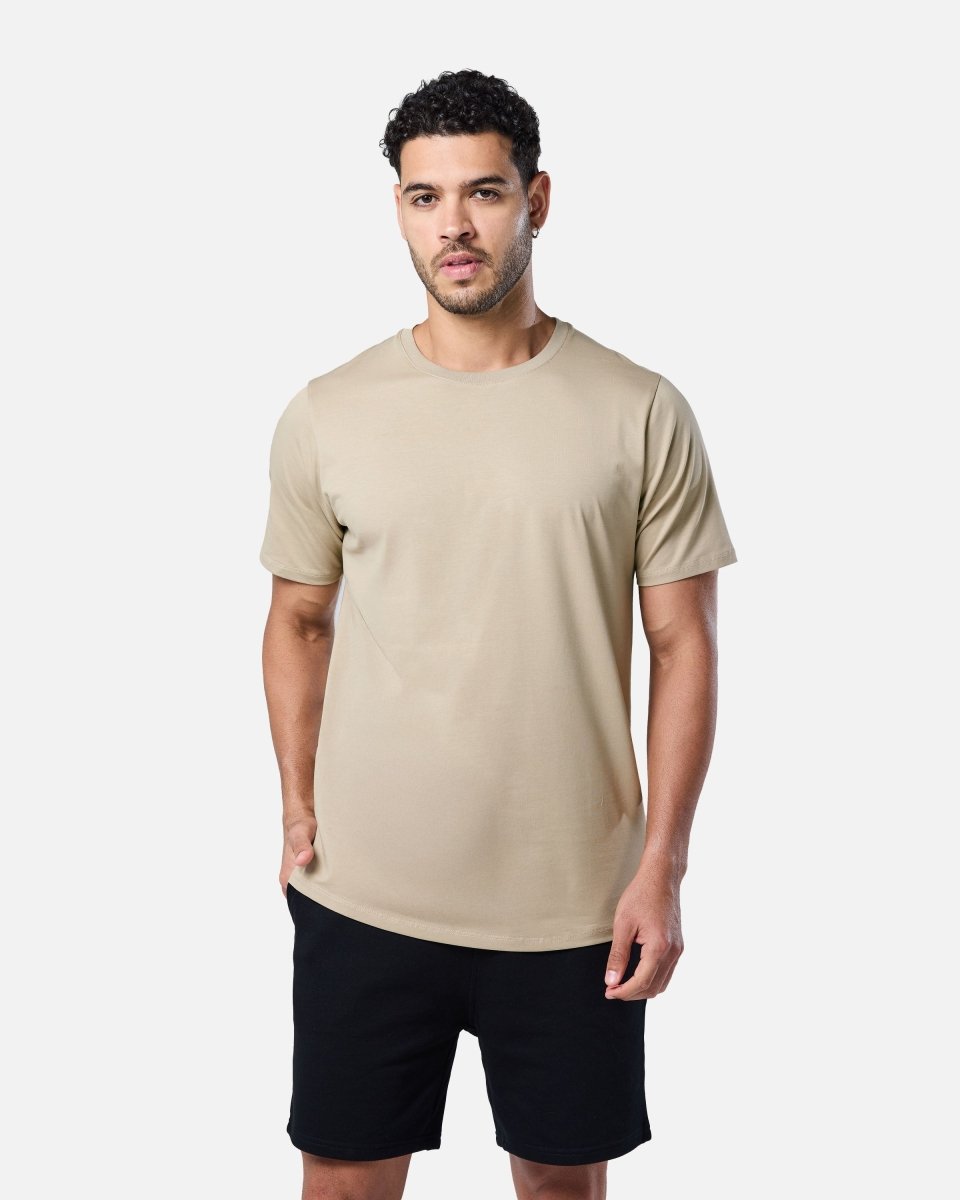 Everyday Tee Soft Khaki - Blanklines