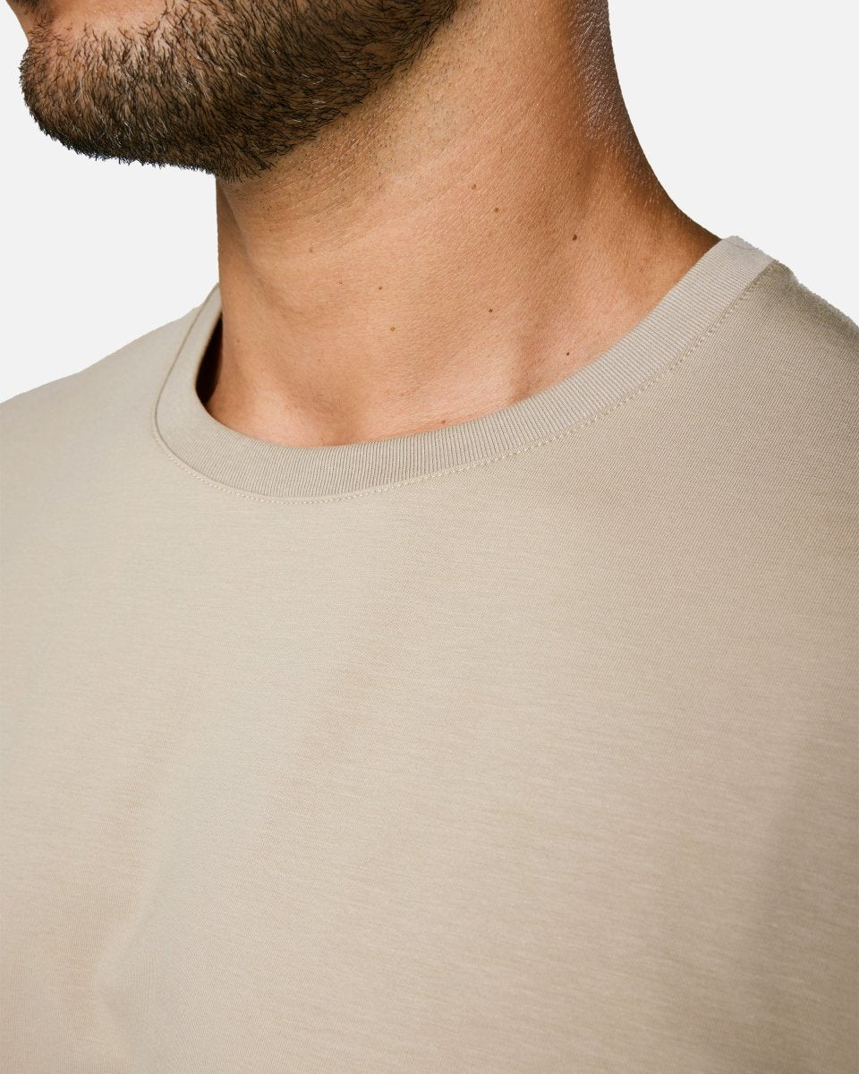 Everyday Tee Soft Khaki - Blanklines