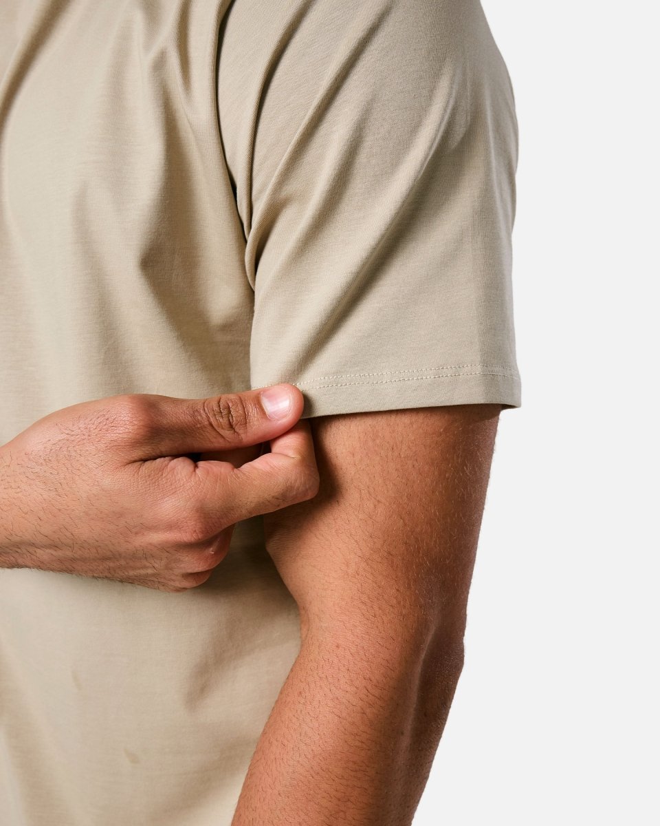 Everyday Tee Soft Khaki - Blanklines
