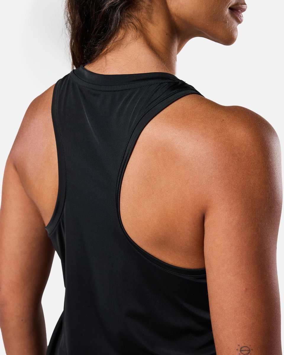Flow Tank Top Black - Blanklines