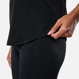 Flow Tank Top Black - Blanklines