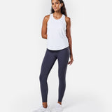 Flow Tank Top White - Blanklines