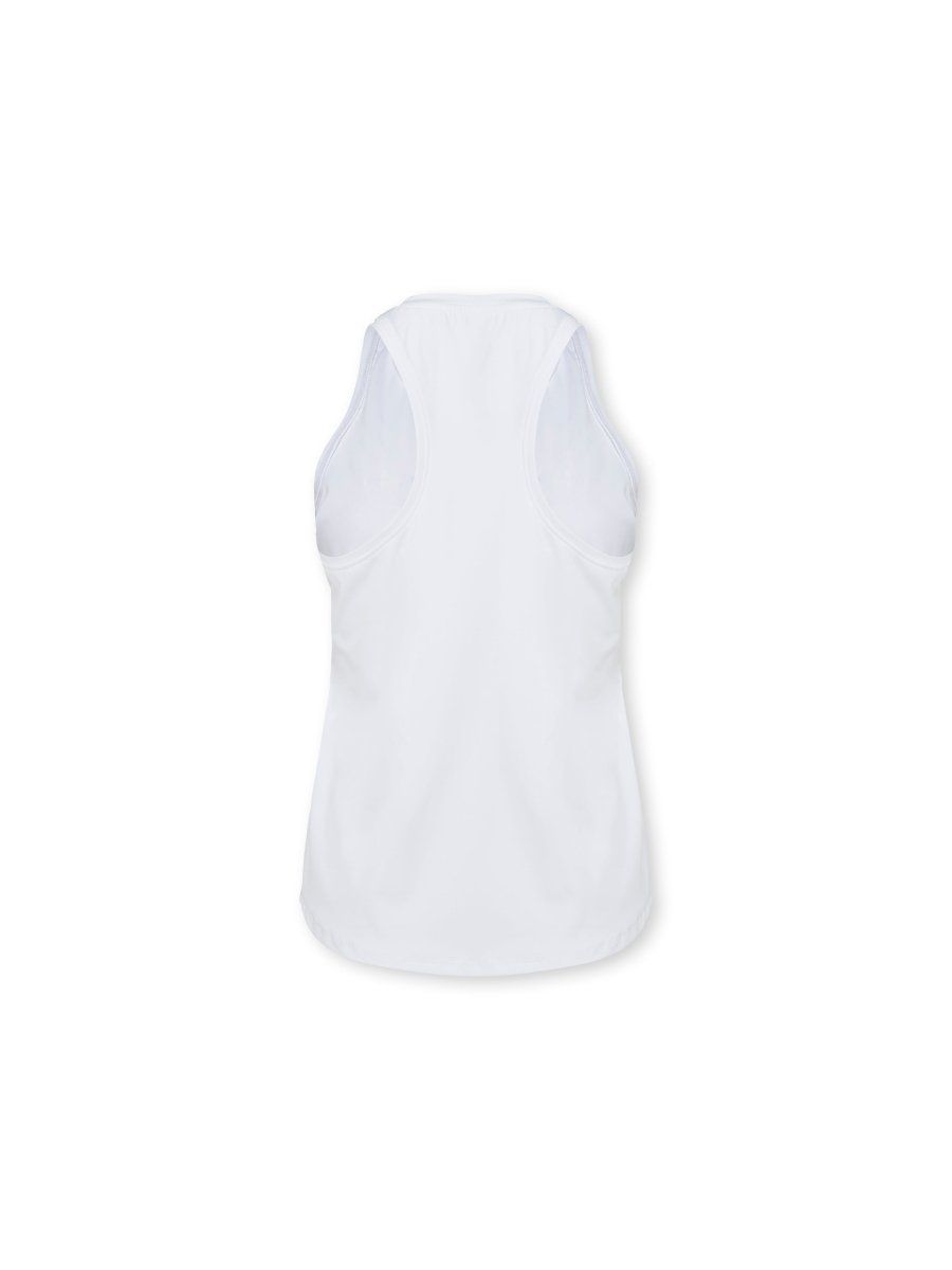Flow Tank Top White - Blanklines