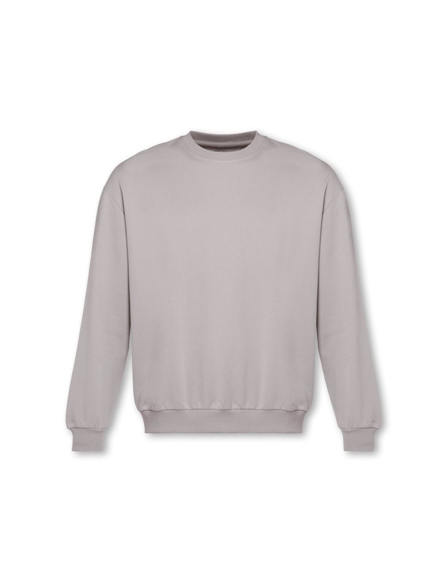 Heritage Crewneck Pullover Light Grey - Blanklines