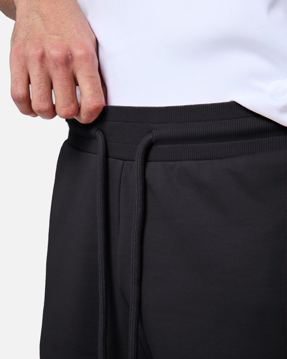 Mens Classic Sweat Shorts Black - Blanklines
