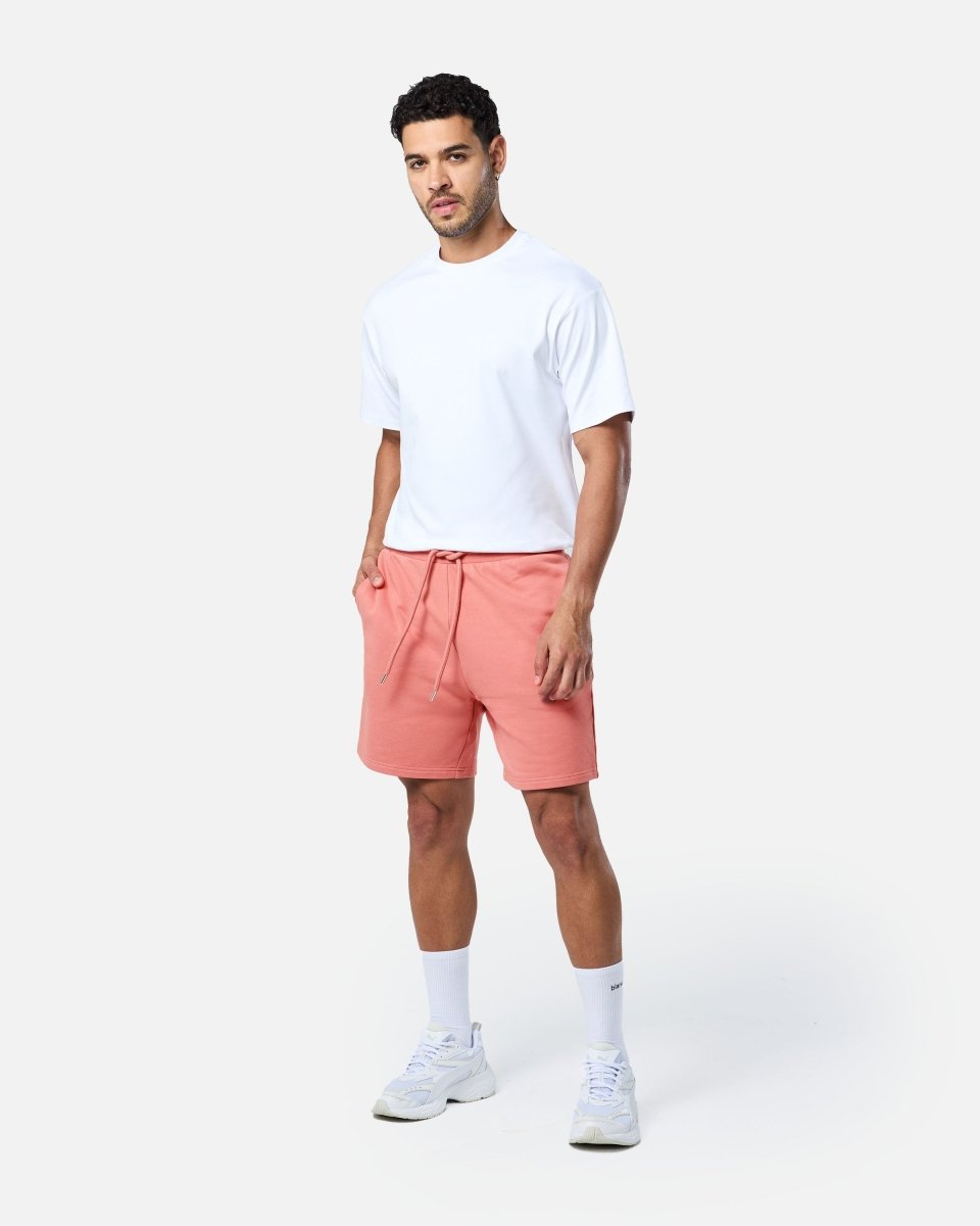 Mens Classic Sweat Shorts Clay - Blanklines