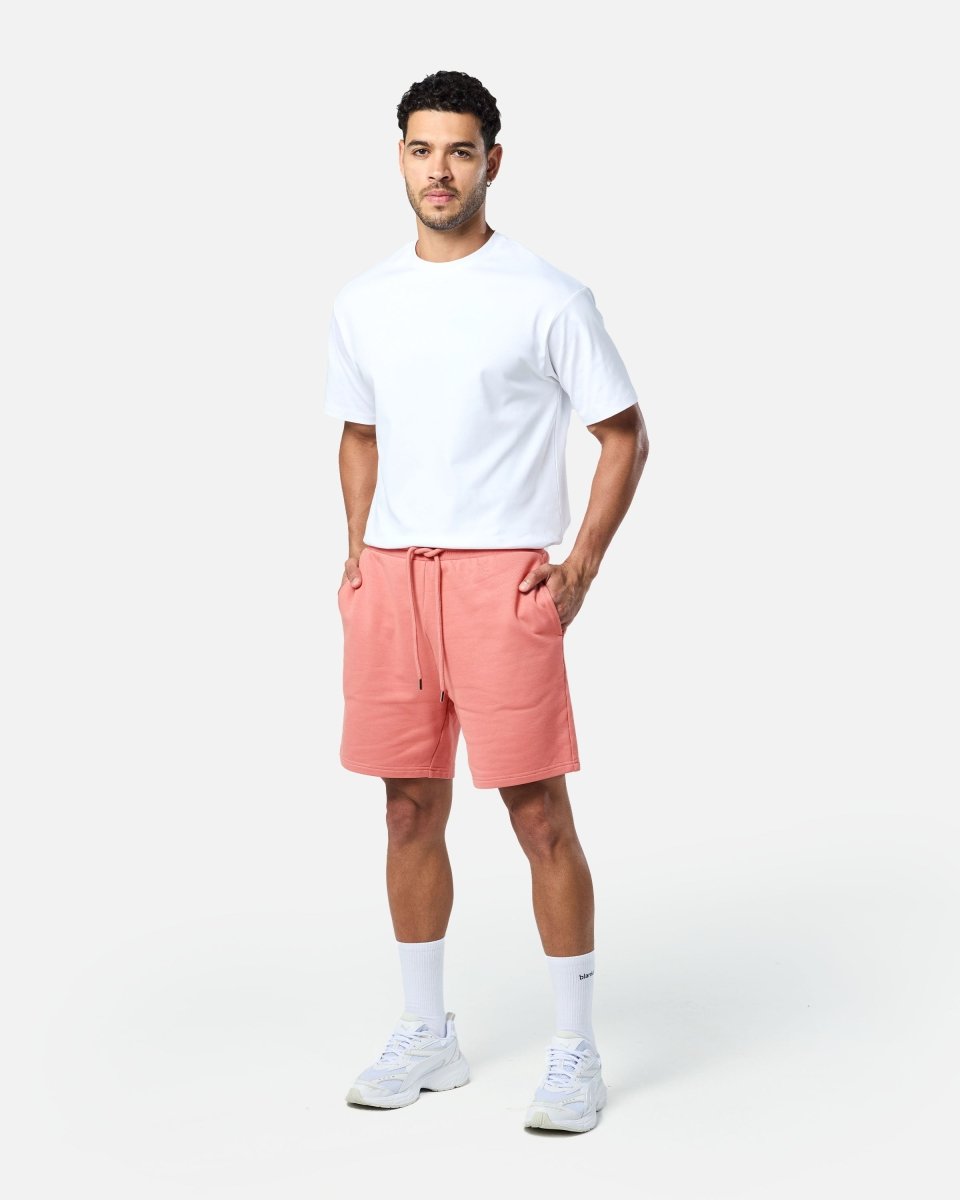 Mens Classic Sweat Shorts Clay - Blanklines
