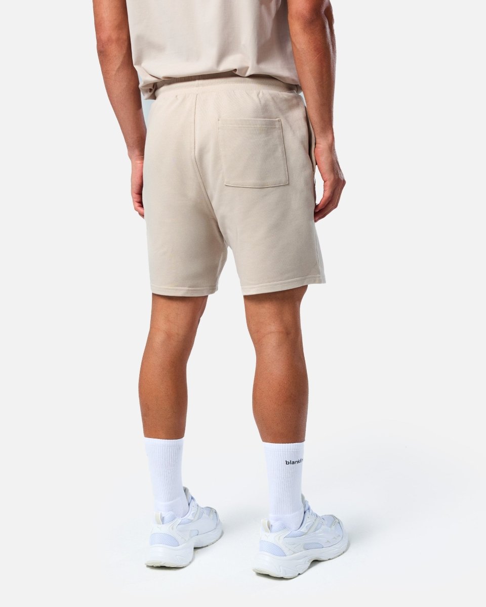 Mens Classic Sweat Shorts Oatmeal - Blanklines
