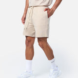 Mens Classic Sweat Shorts Oatmeal - Blanklines