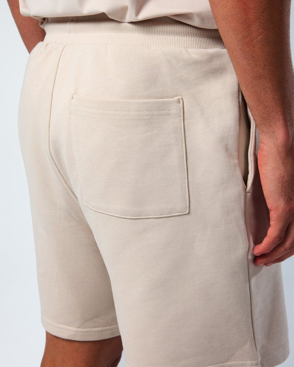 Mens Classic Sweat Shorts Oatmeal - Blanklines