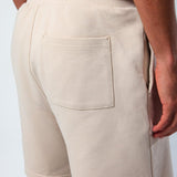 Mens Classic Sweat Shorts Oatmeal - Blanklines