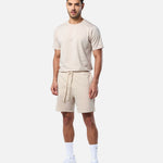 Mens Classic Sweat Shorts Oatmeal - Blanklines
