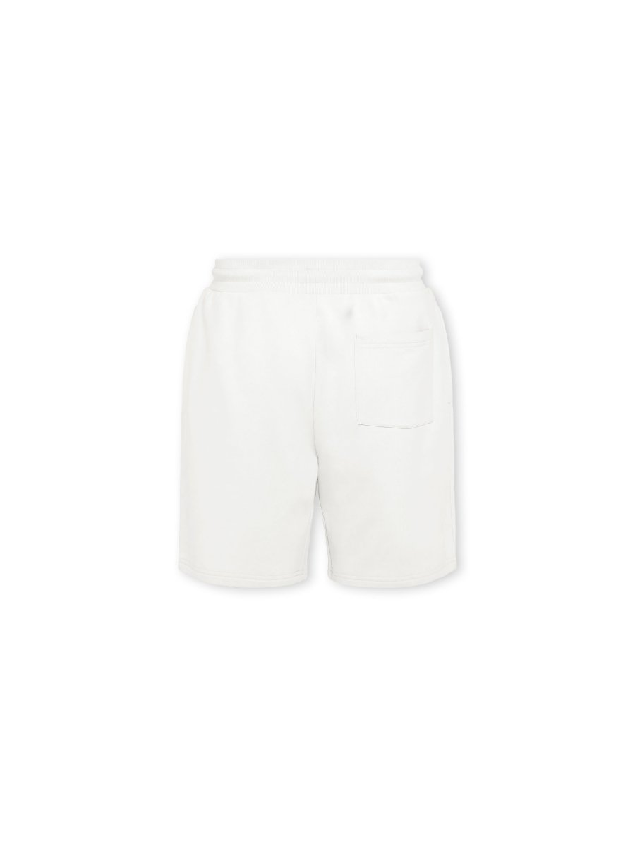 Mens Classic Sweat Shorts Off - White - Blanklines