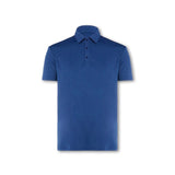 Mens Elemental Button Up Performance Polo Navy - Blanklines