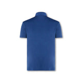 Mens Elemental Button Up Performance Polo Navy - Blanklines
