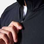 Mens Endurance Full Zip Jacket Black - Blanklines