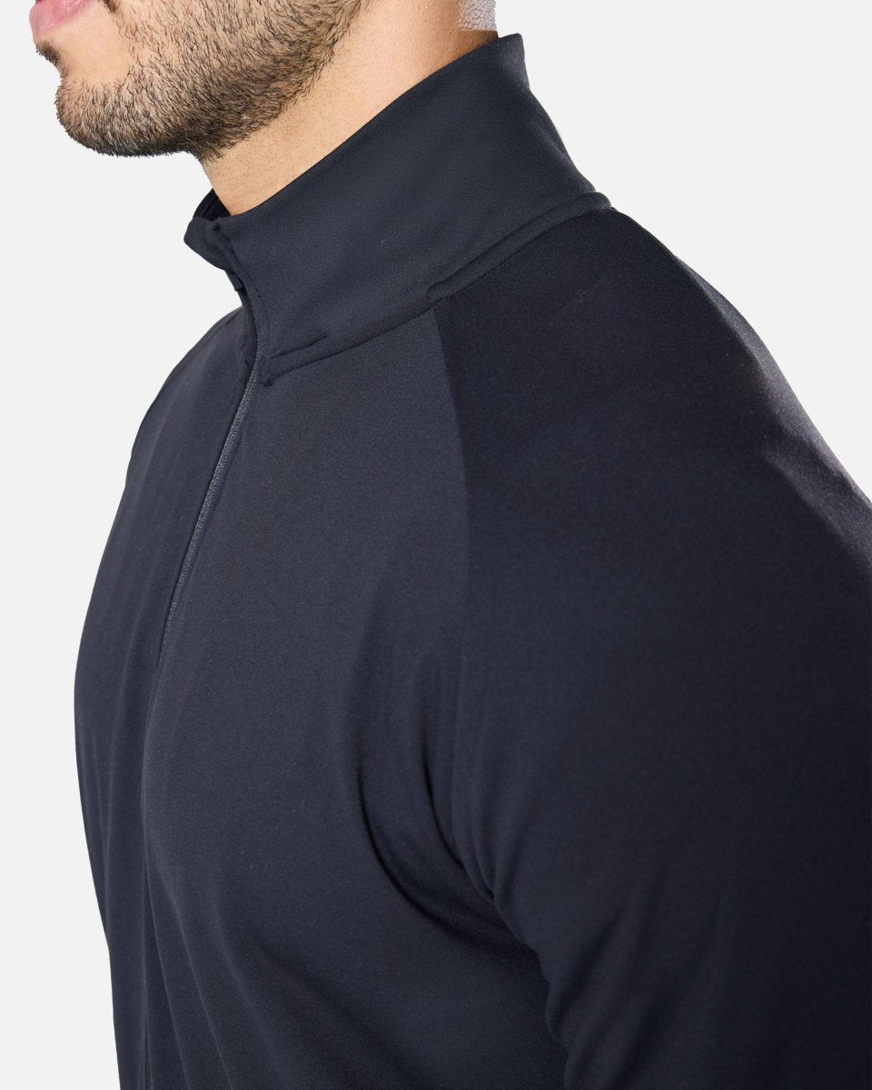 Mens Endurance Full Zip Jacket Black - Blanklines