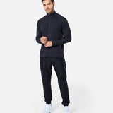 Mens Endurance Full Zip Jacket Black - Blanklines
