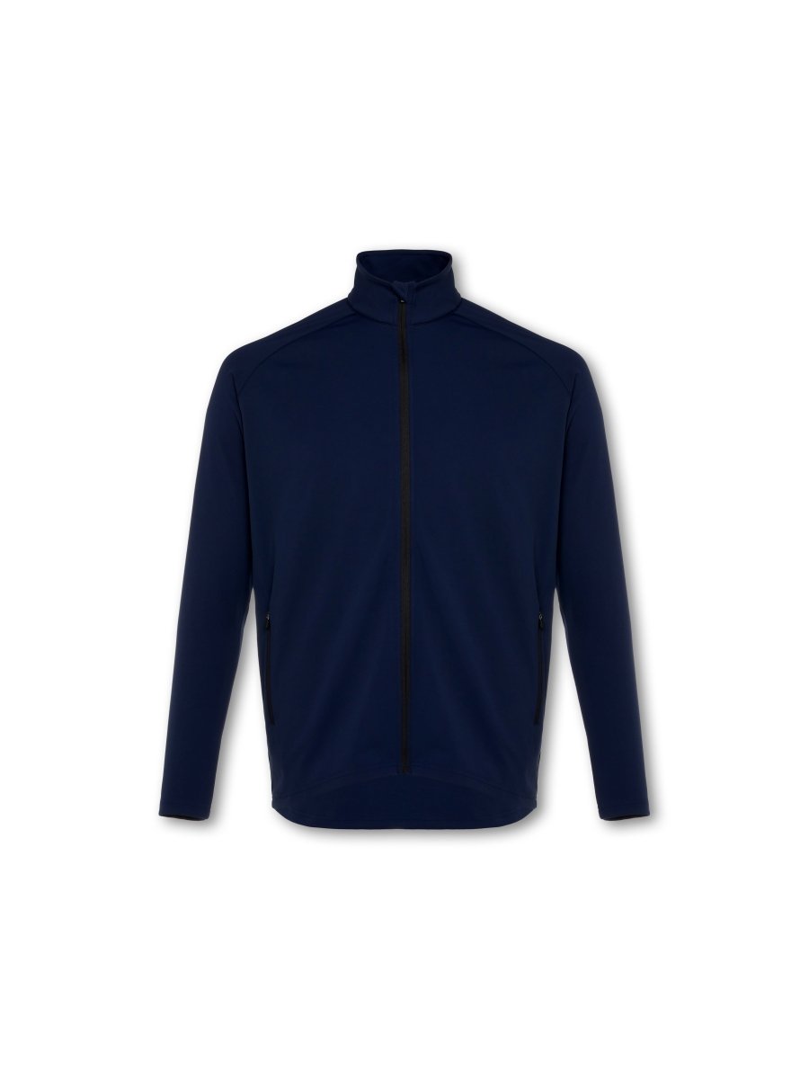 Mens Endurance Full Zip Jacket Navy - Blanklines