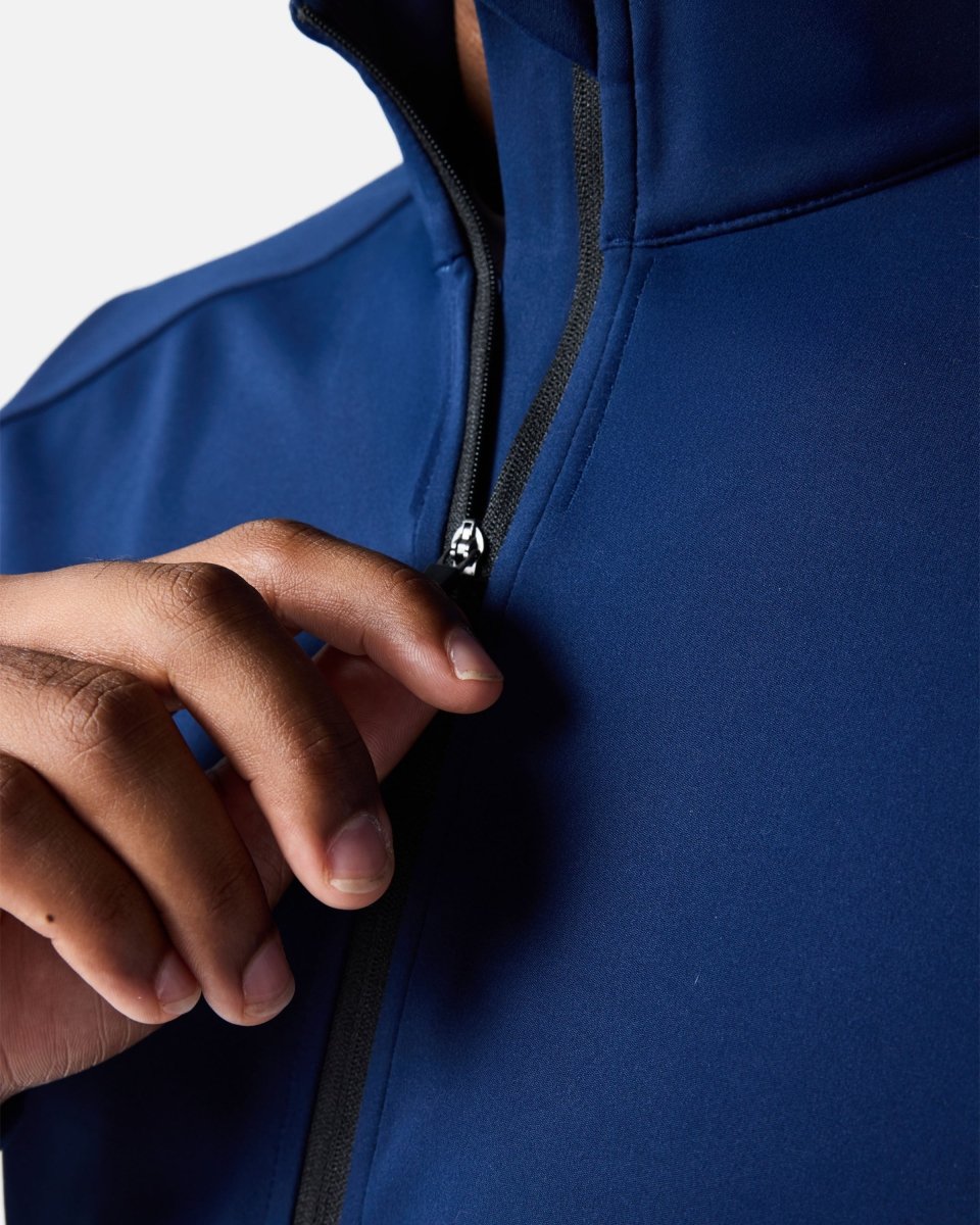 Mens Endurance Full Zip Jacket Navy - Blanklines