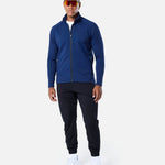 Mens Endurance Full Zip Jacket Navy - Blanklines