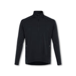 Mens Endurance Half Zip Jacket Black - Blanklines