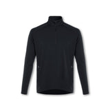 Mens Endurance Half Zip Jacket Black - Blanklines