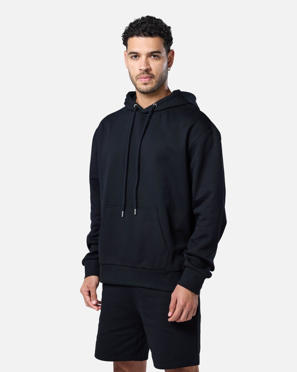 Mens Flux Oversize Hoodie Black - Blanklines