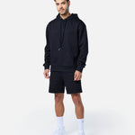 Mens Flux Oversize Hoodie Black - Blanklines