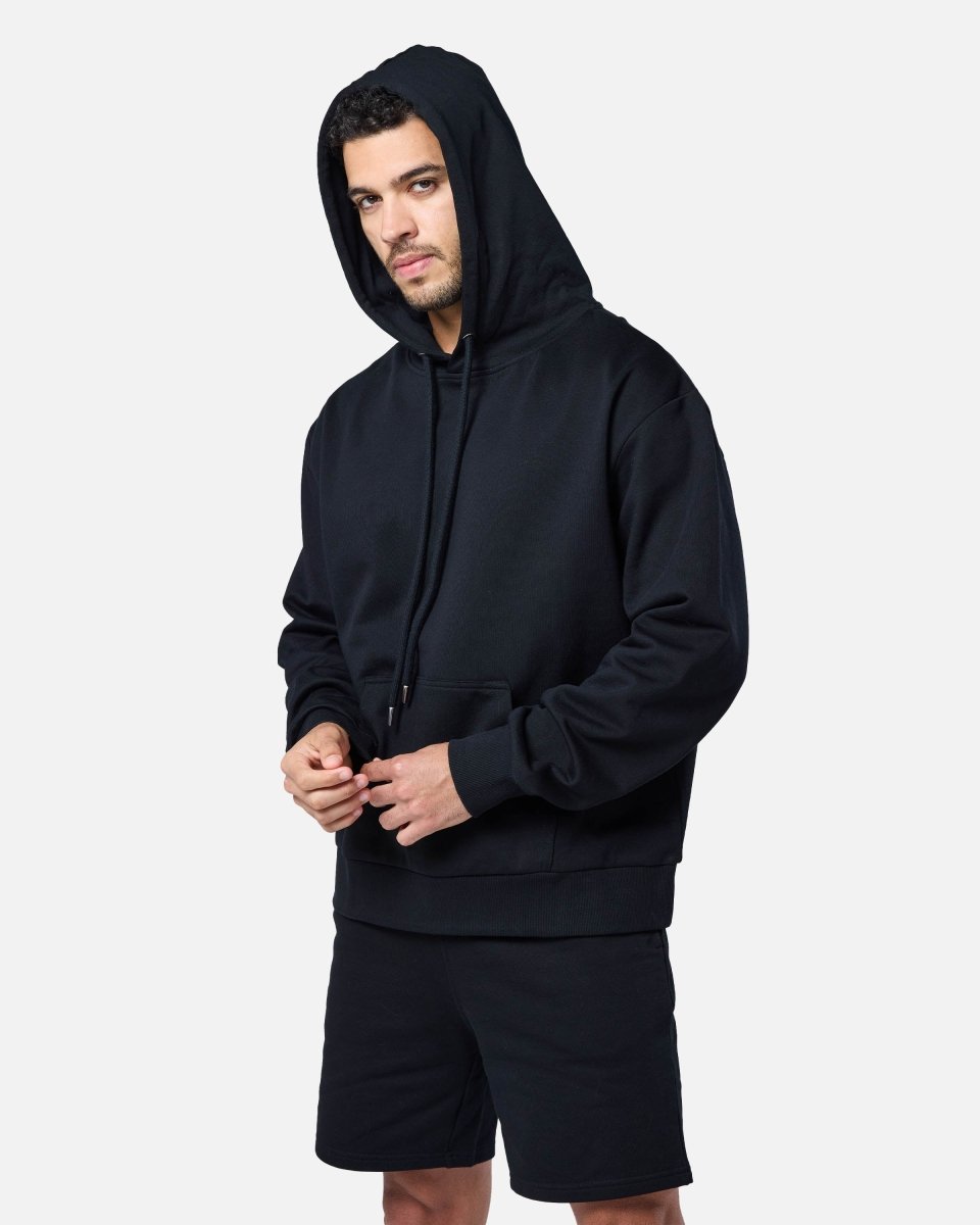 Mens Flux Oversize Hoodie Black - Blanklines