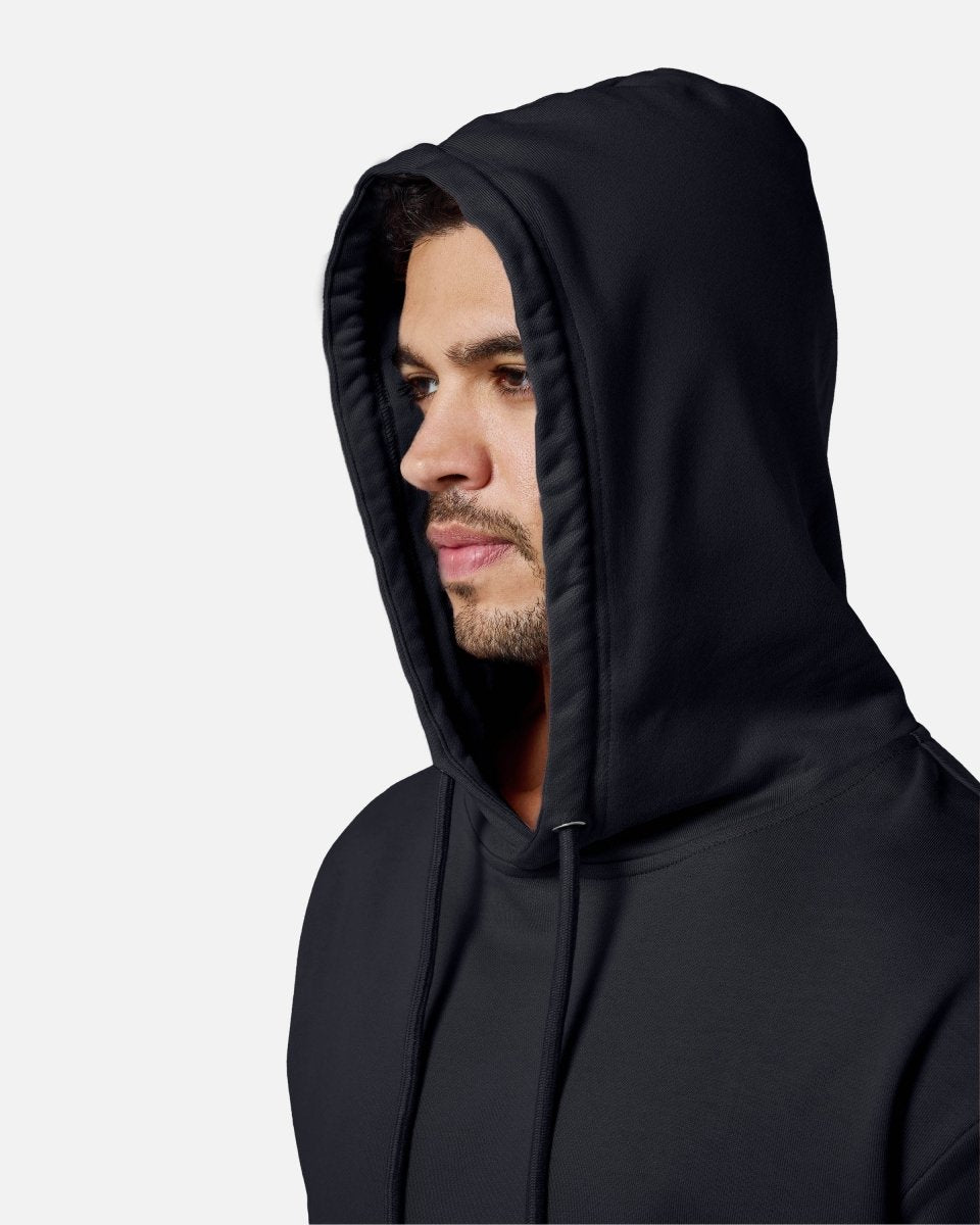 Mens Flux Oversize Hoodie Black - Blanklines