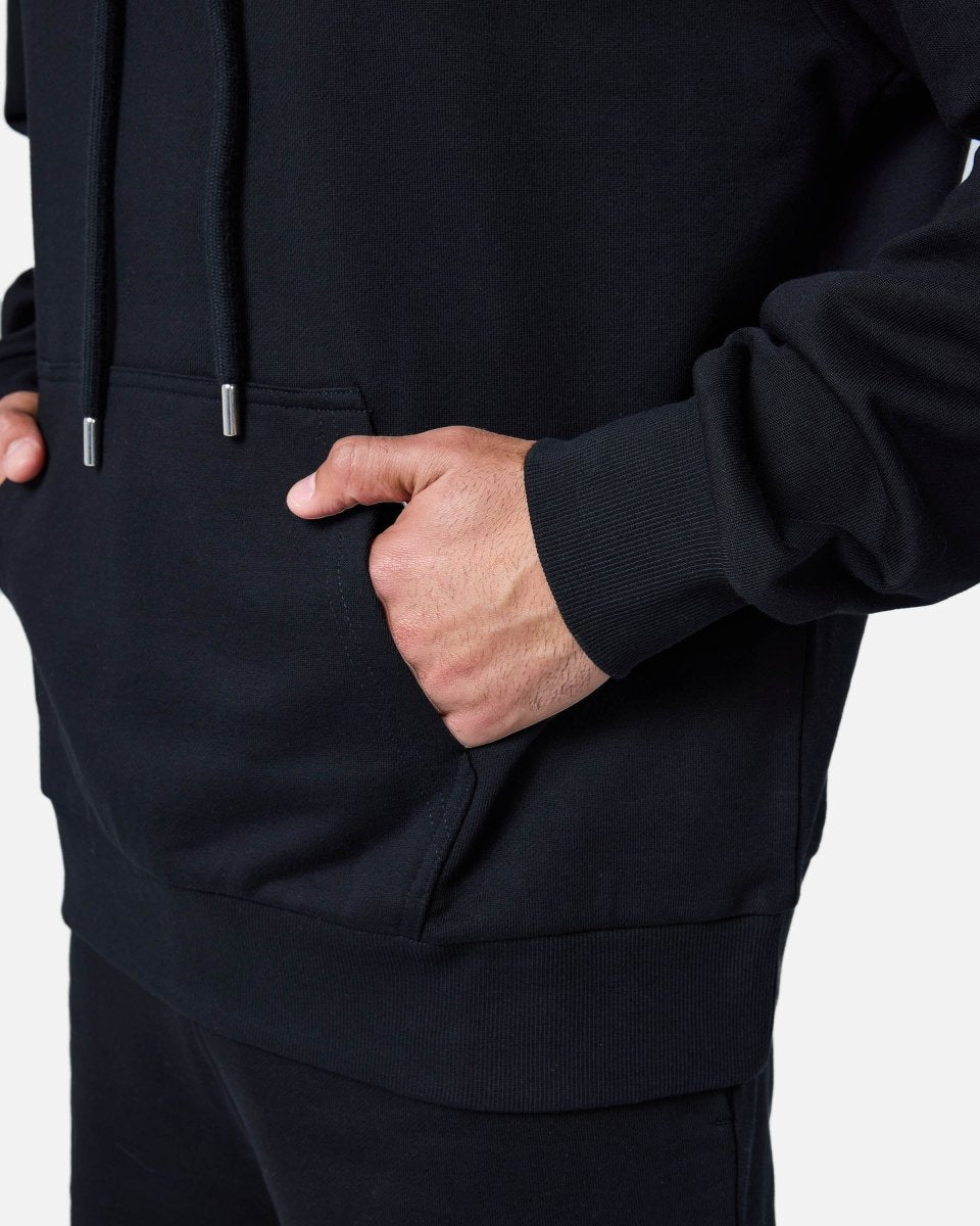 Mens Flux Oversize Hoodie Black - Blanklines