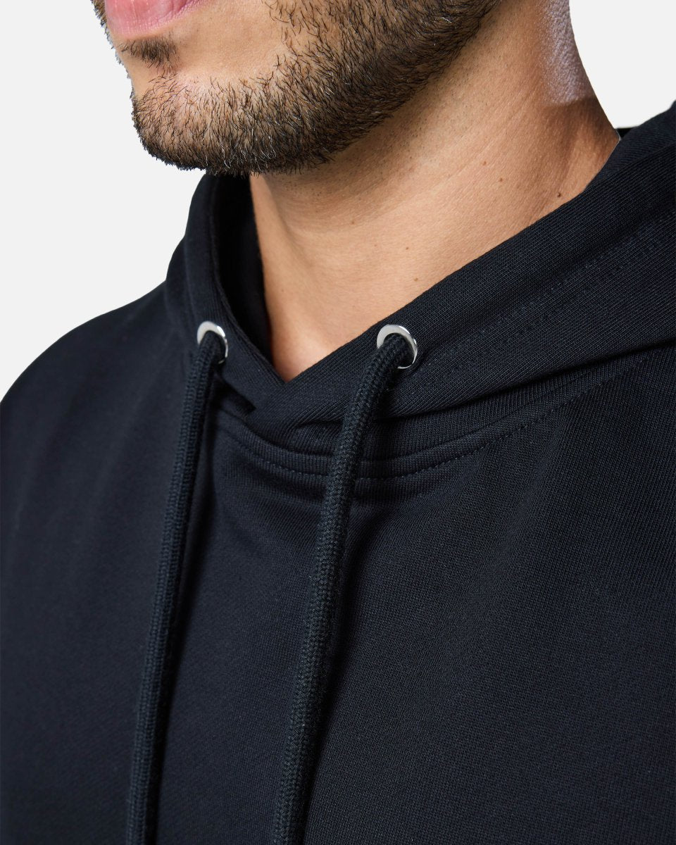 Mens Flux Oversize Hoodie Black - Blanklines