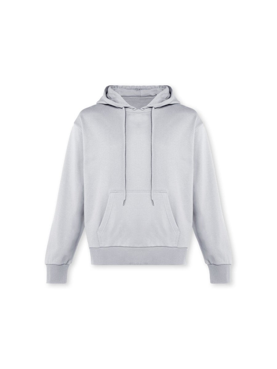 Mens Flux Oversize Hoodie Light Grey - Blanklines