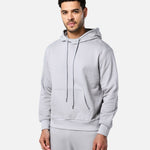 Mens Flux Oversize Hoodie Light Grey - Blanklines