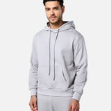 Mens Flux Oversize Hoodie Light Grey - Blanklines