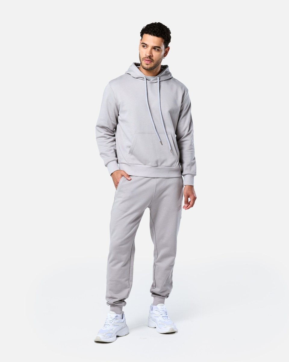 Mens Flux Oversize Hoodie Light Grey - Blanklines