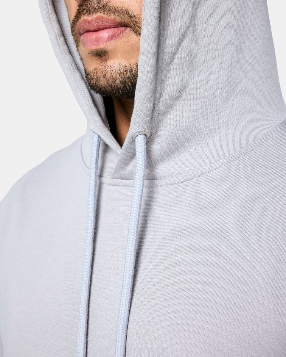 Mens Flux Oversize Hoodie Light Grey - Blanklines