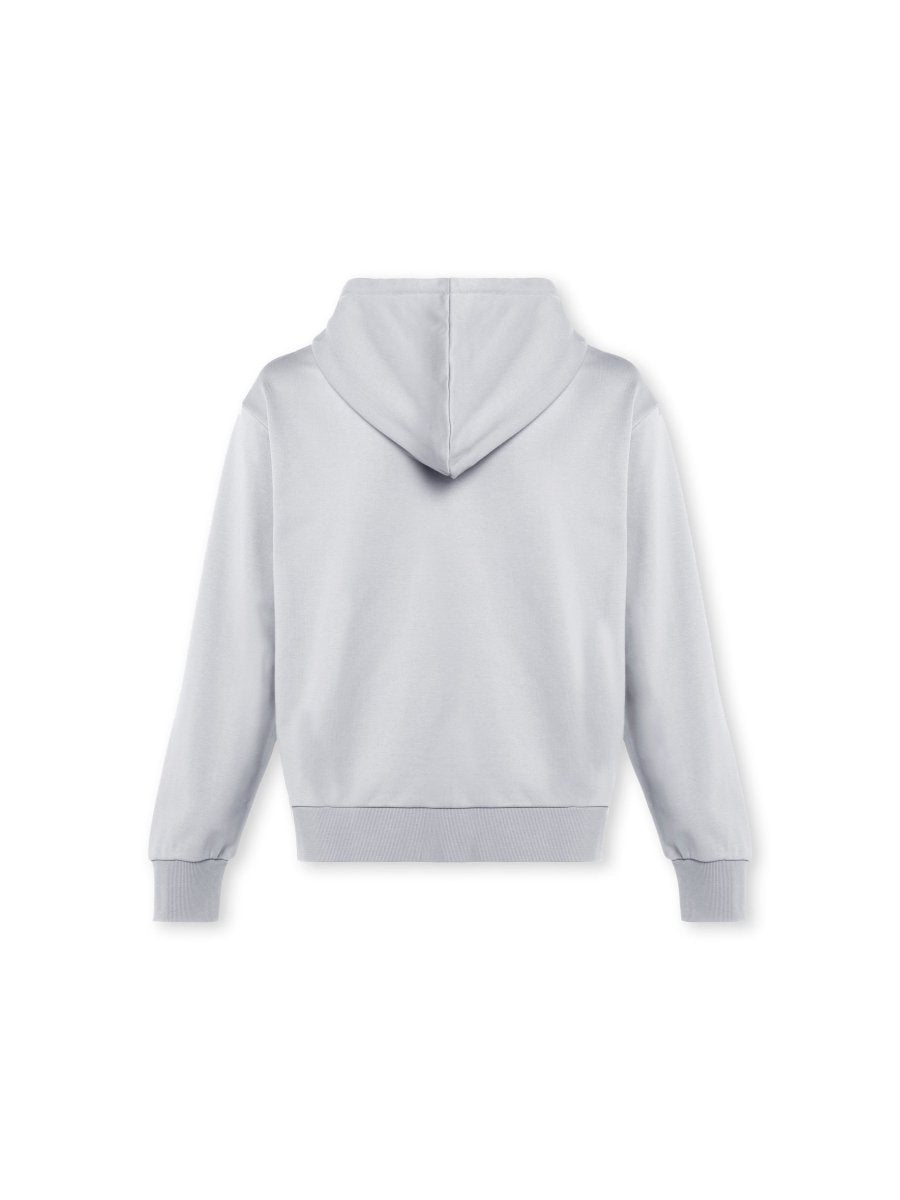 Mens Flux Oversize Hoodie Light Grey - Blanklines
